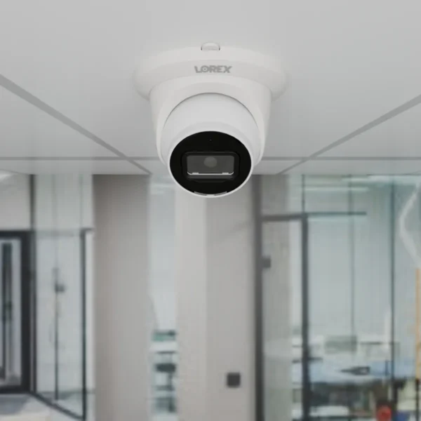 Lorex A4 - 2K (4MP) IP Wired Turret Security Camera, Listen-In Audio, Smart Motion Detection - Image 3