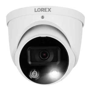 Lorex H13 - 4K IP Wired Dome Security Camera with Smart Deterrence and Smart Motion Detection
