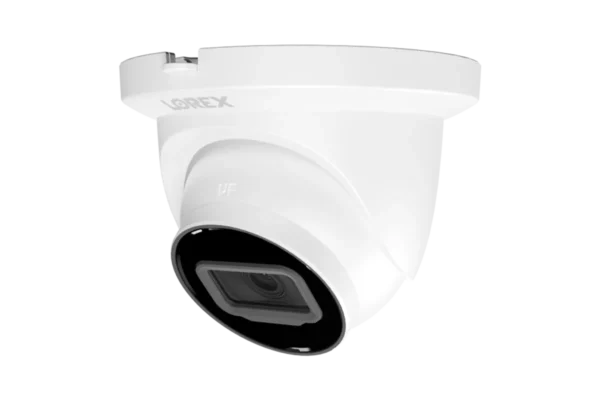 Lorex A4 - 2K (4MP) IP Wired Turret Security Camera, Listen-In Audio, Smart Motion Detection